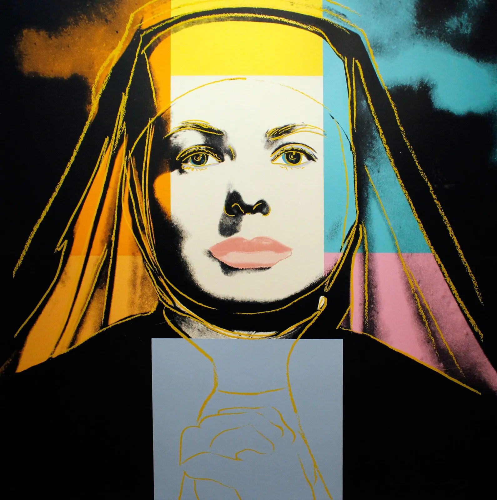 Andy Warhol, Ingrid Bergman, The Nun (FS II.314), 1983