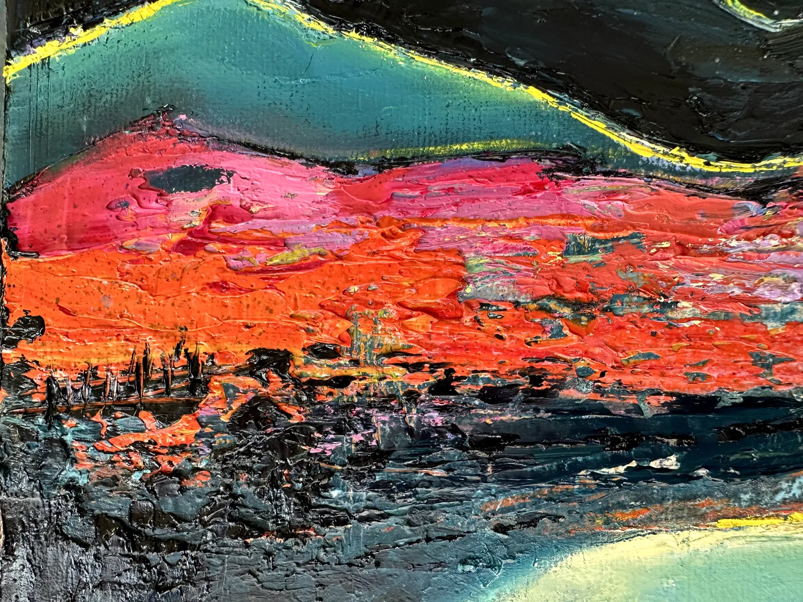 Anna McKeever, Blue Lough under Full Moon