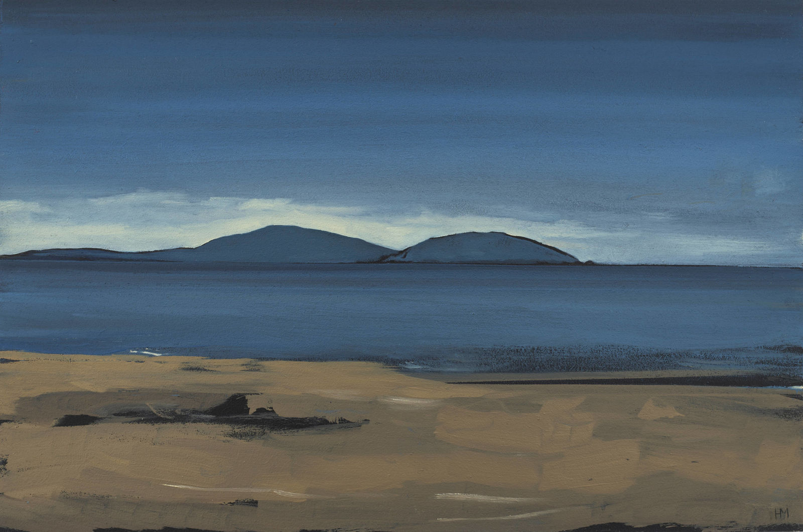 Hannah Mooney, View from Bertra Strand Shore