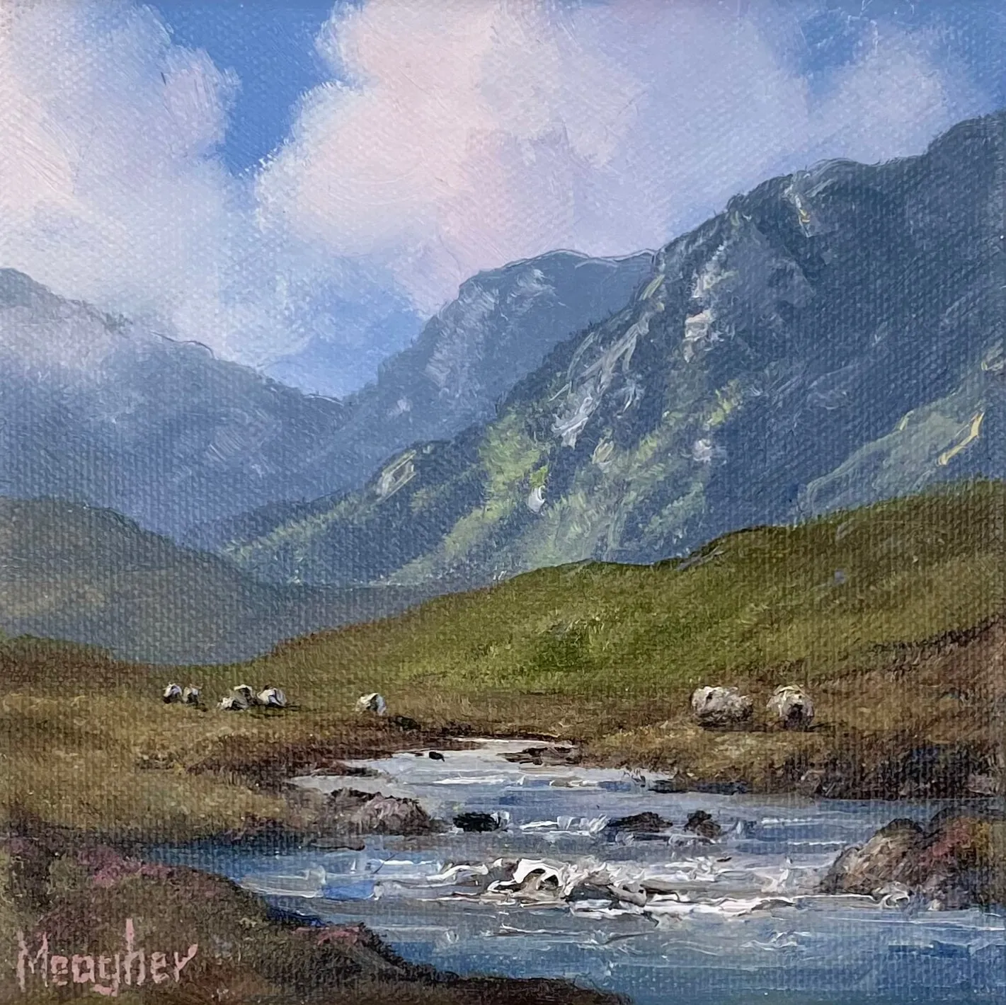 Eileen Meagher, Owenglin River and Twelve Bens