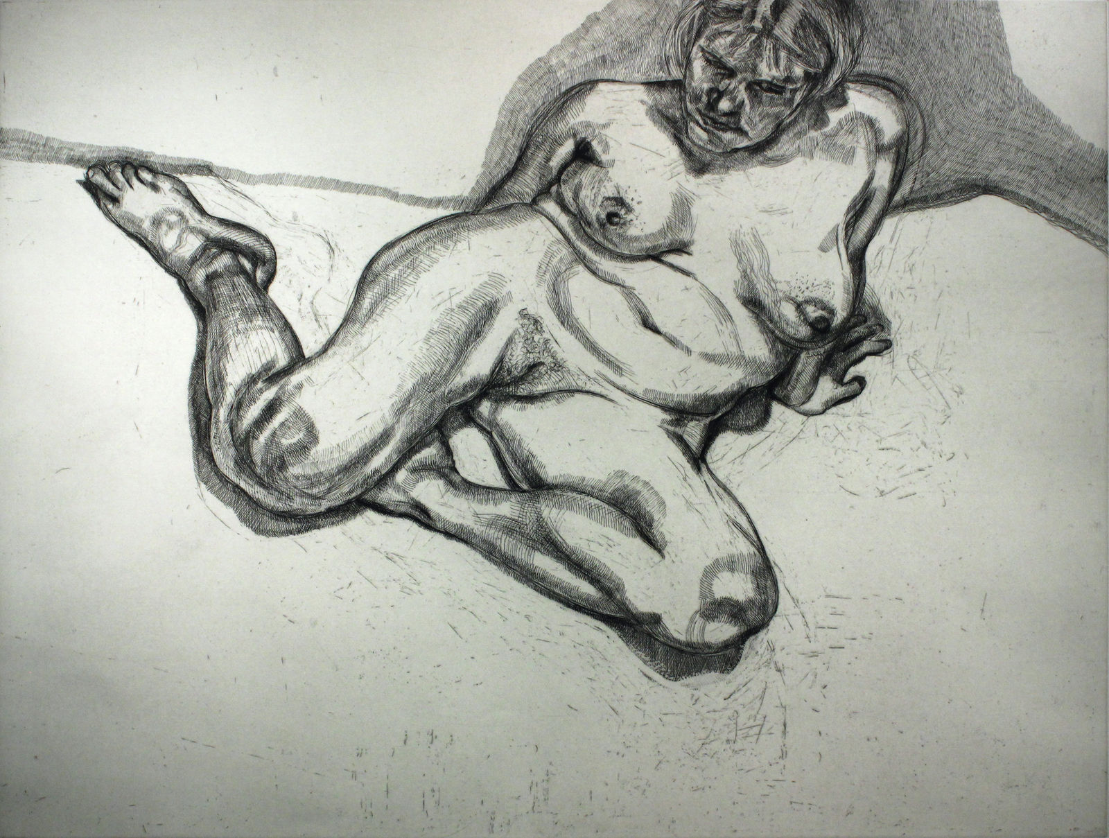 Lucien Freud, Girl Sitting, 1987