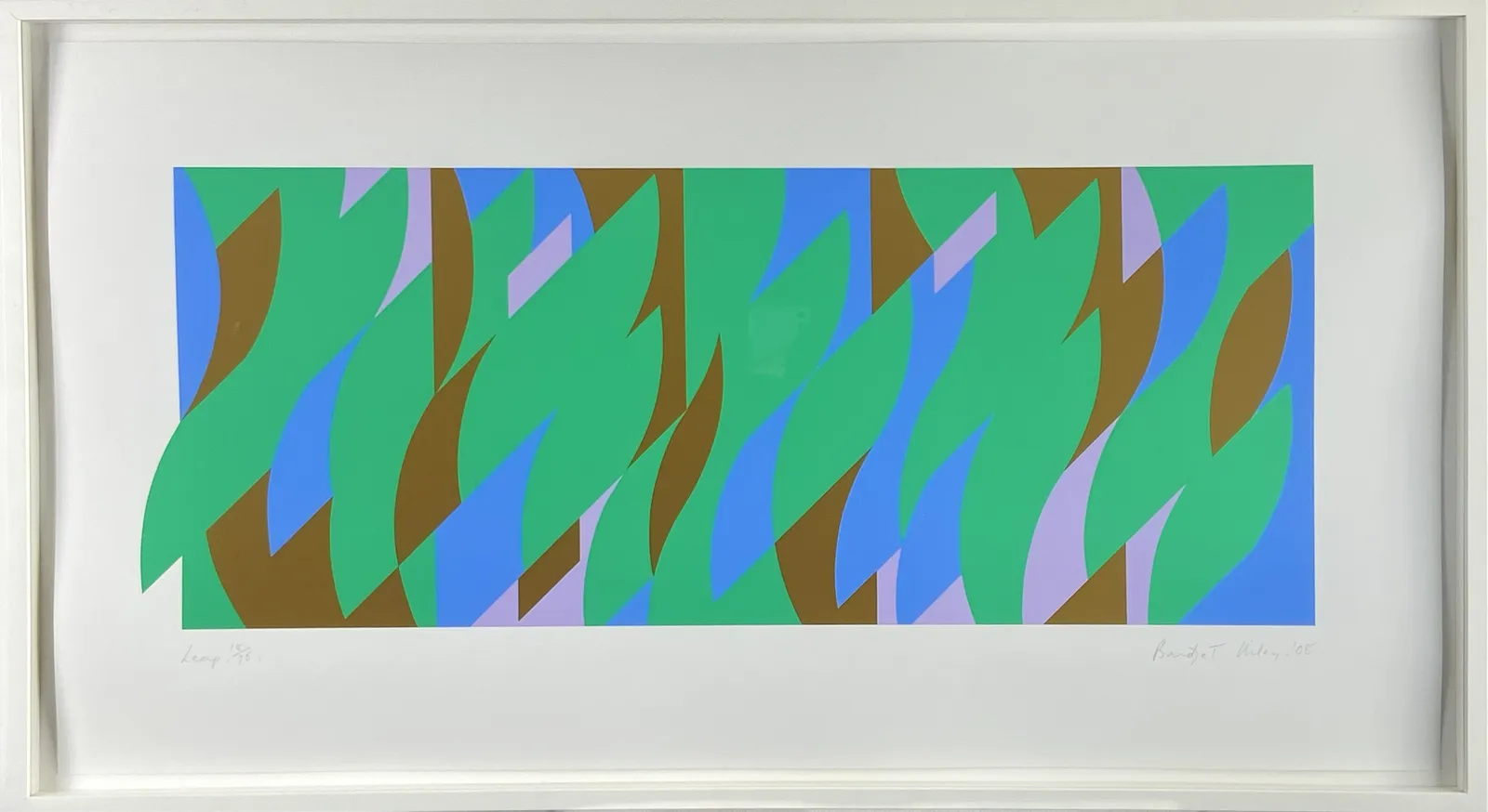 Bridget Riley, Leap, 2008
