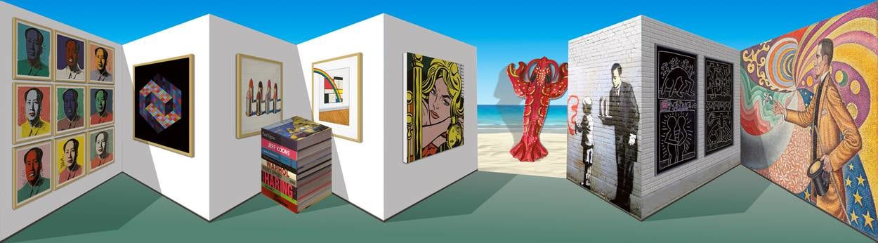 Patrick Hughes, Popsee, 2020