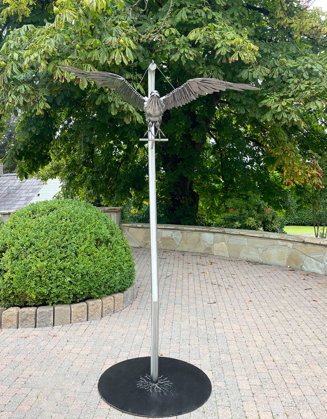 Nigel Connell Bass, Peregrine Falcon Launcing into Flight