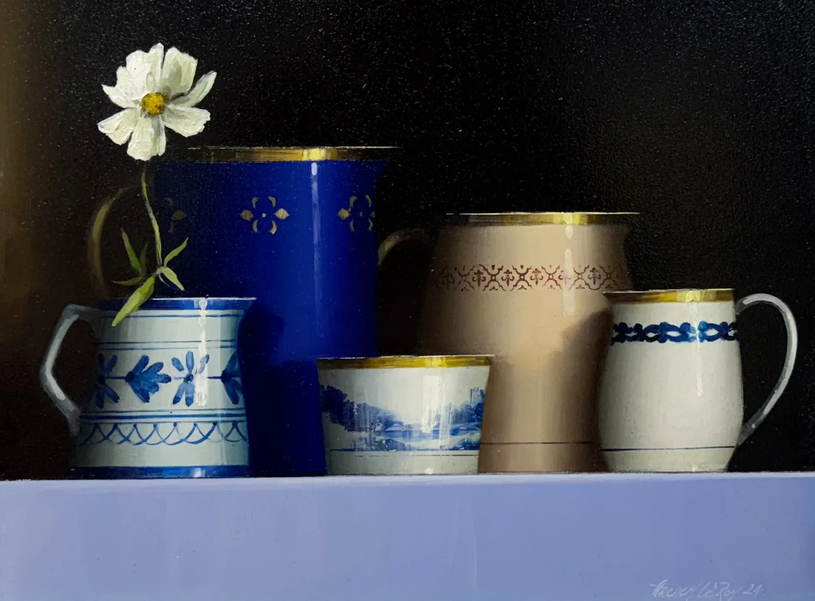 David French Le-Roy, Pantry Blue