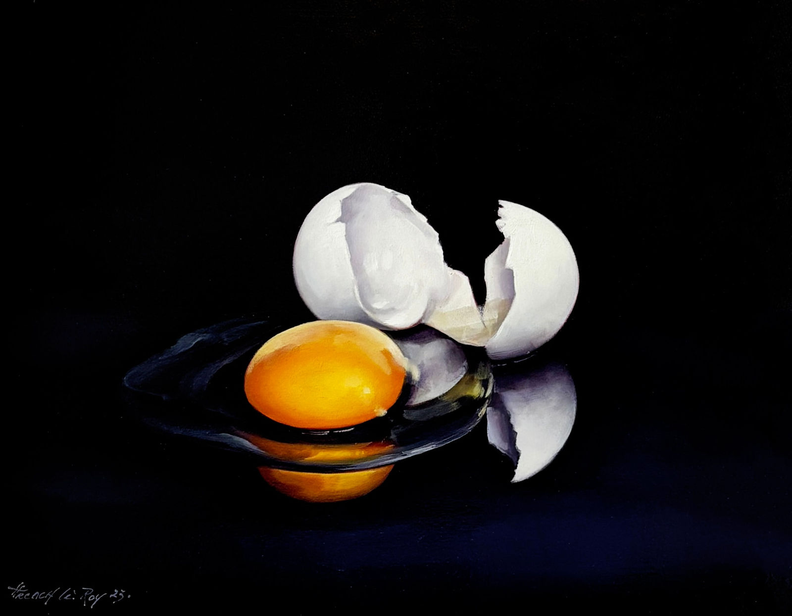 David French Le-Roy, Cracked Egg