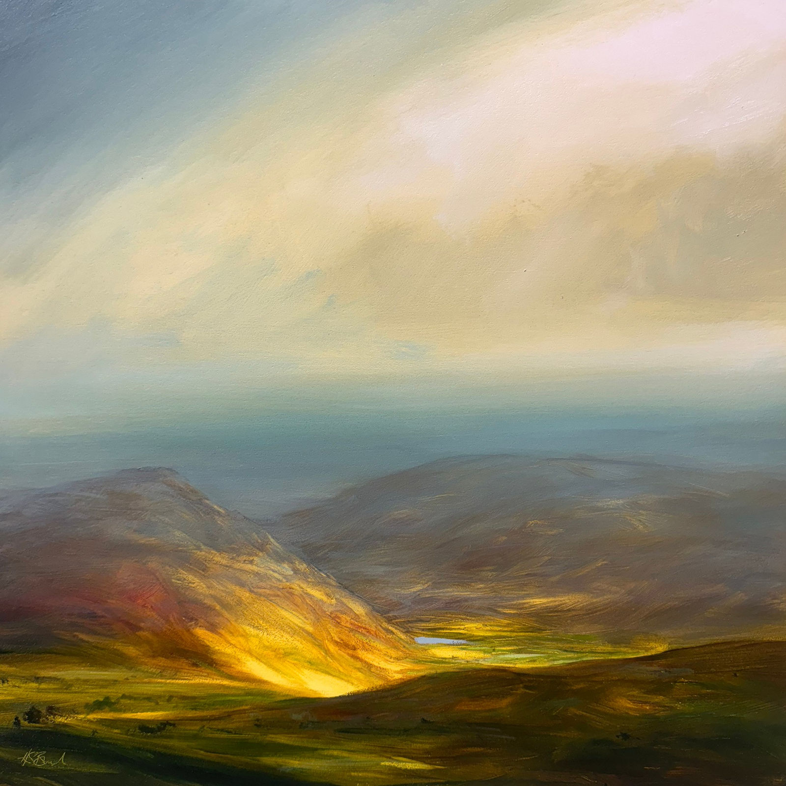 Harry Brioche, Golden Glow, 2025