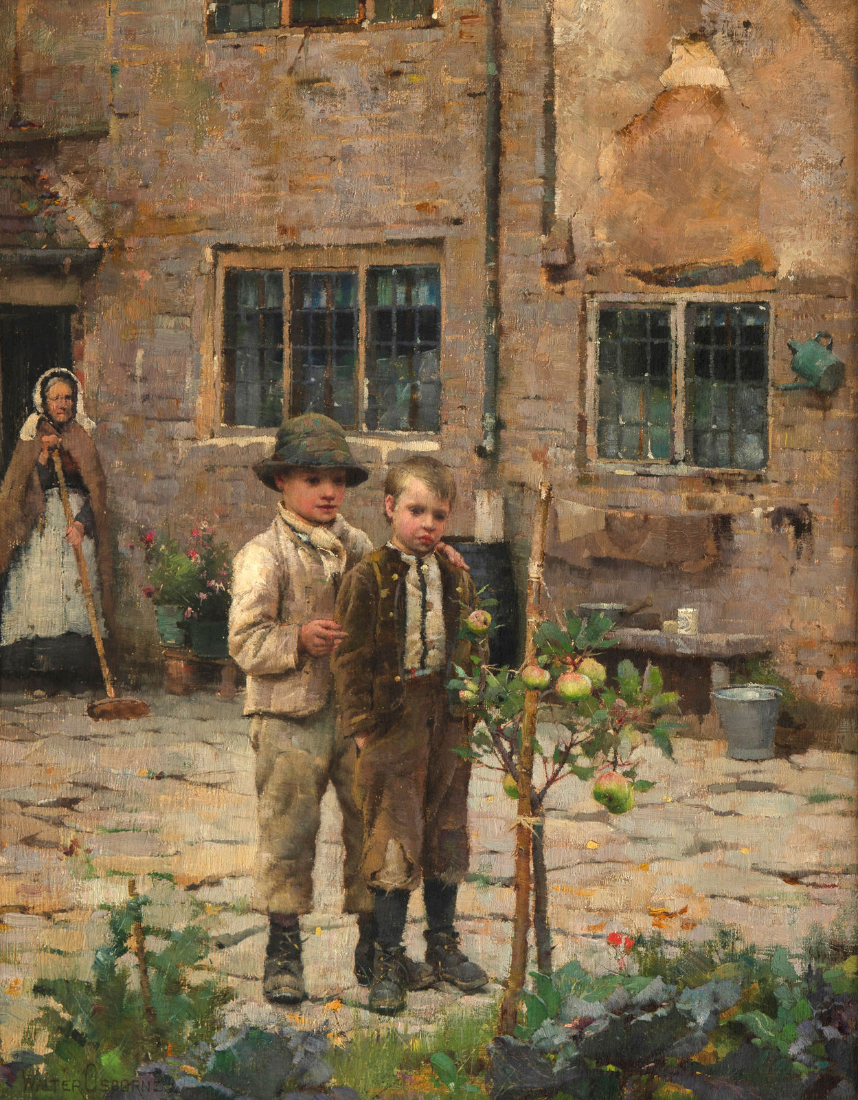 Walter Frederick Osborne, Forbidden Fruit, 1884