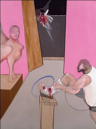 Francis Bacon, Oedipus and the Sphinx After Ingres, 1984