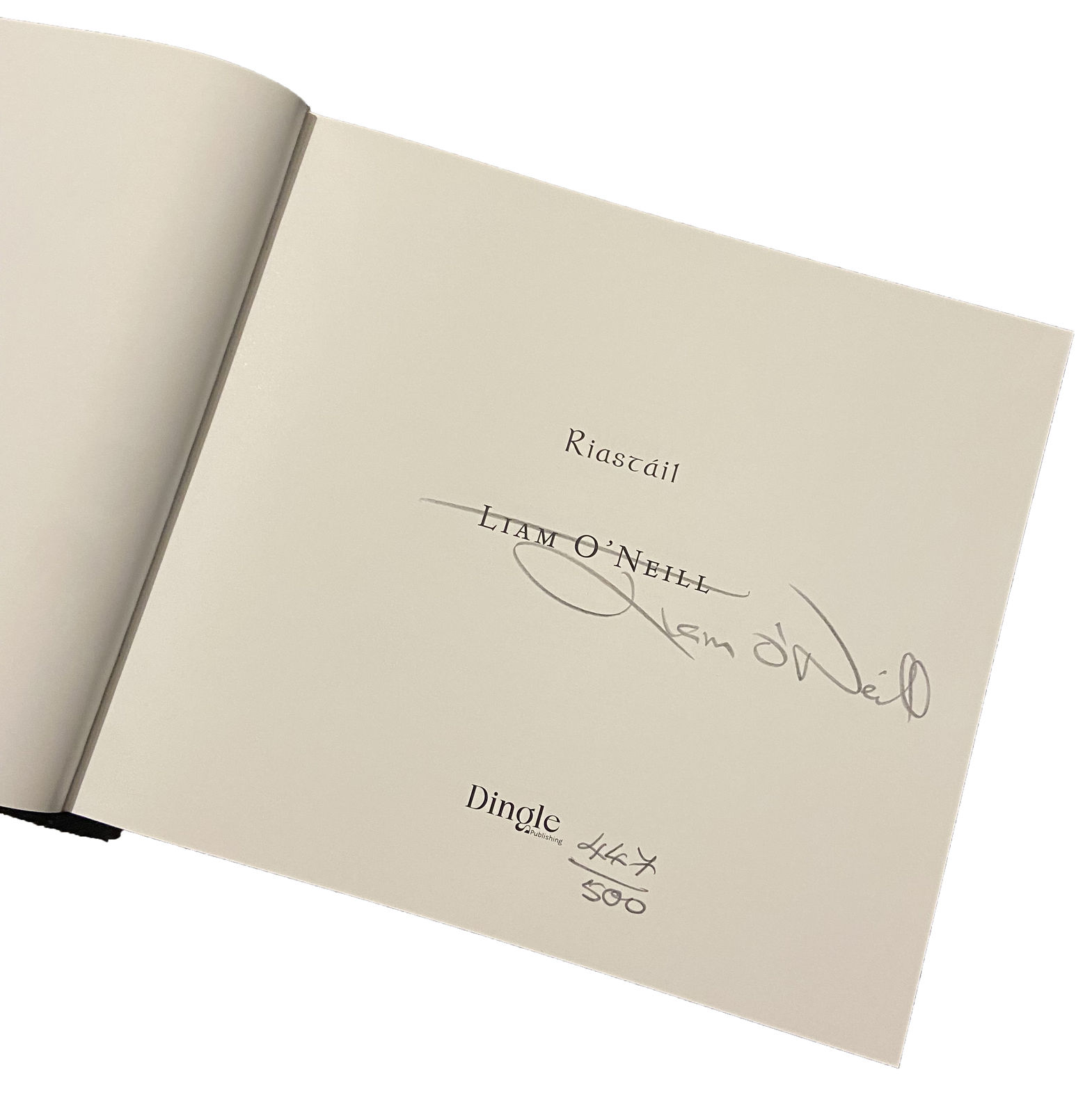 Liam O'Neill, Liam O' Neill 'Riastáil'