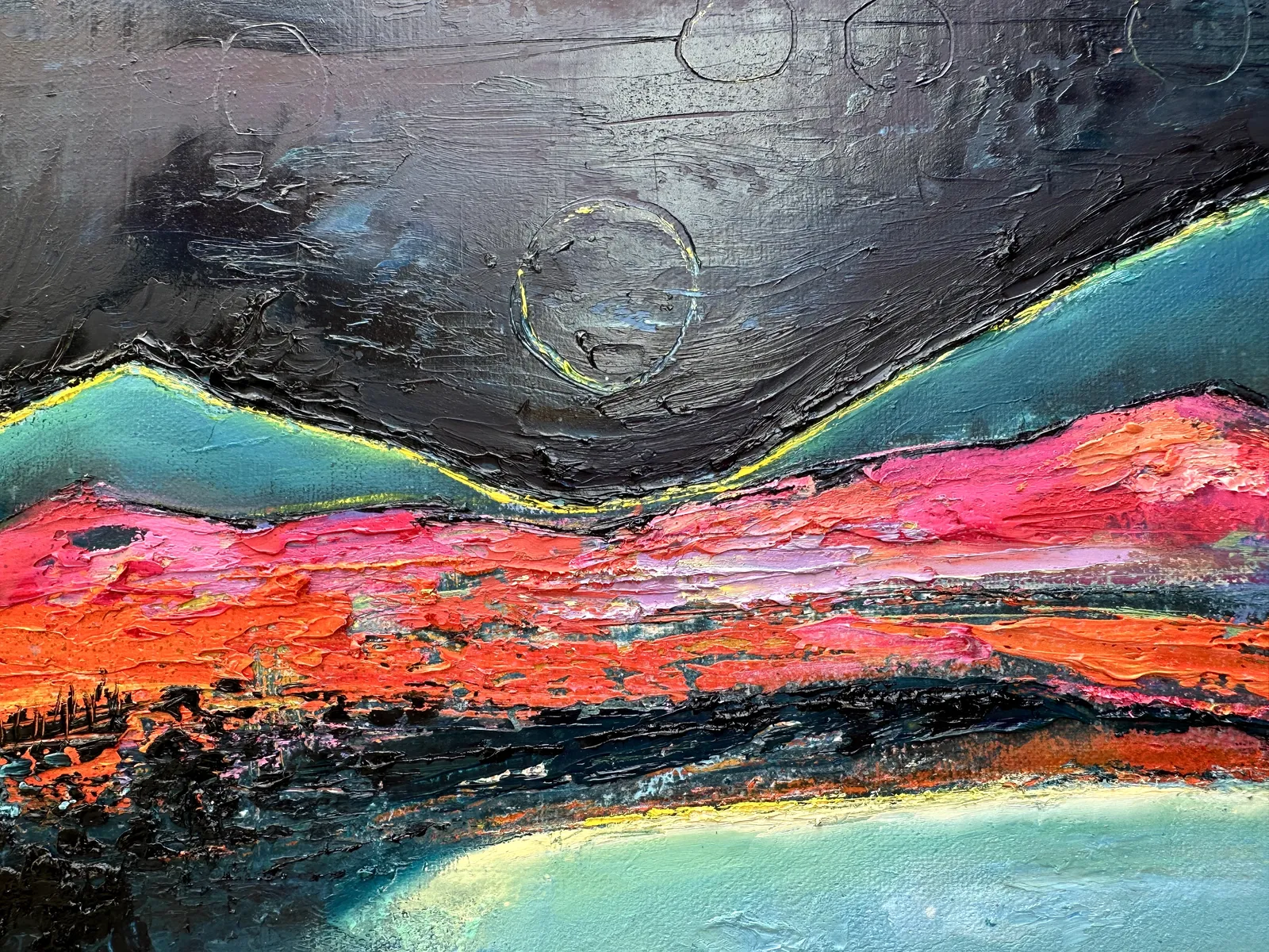 Anna McKeever, Blue Lough under Full Moon