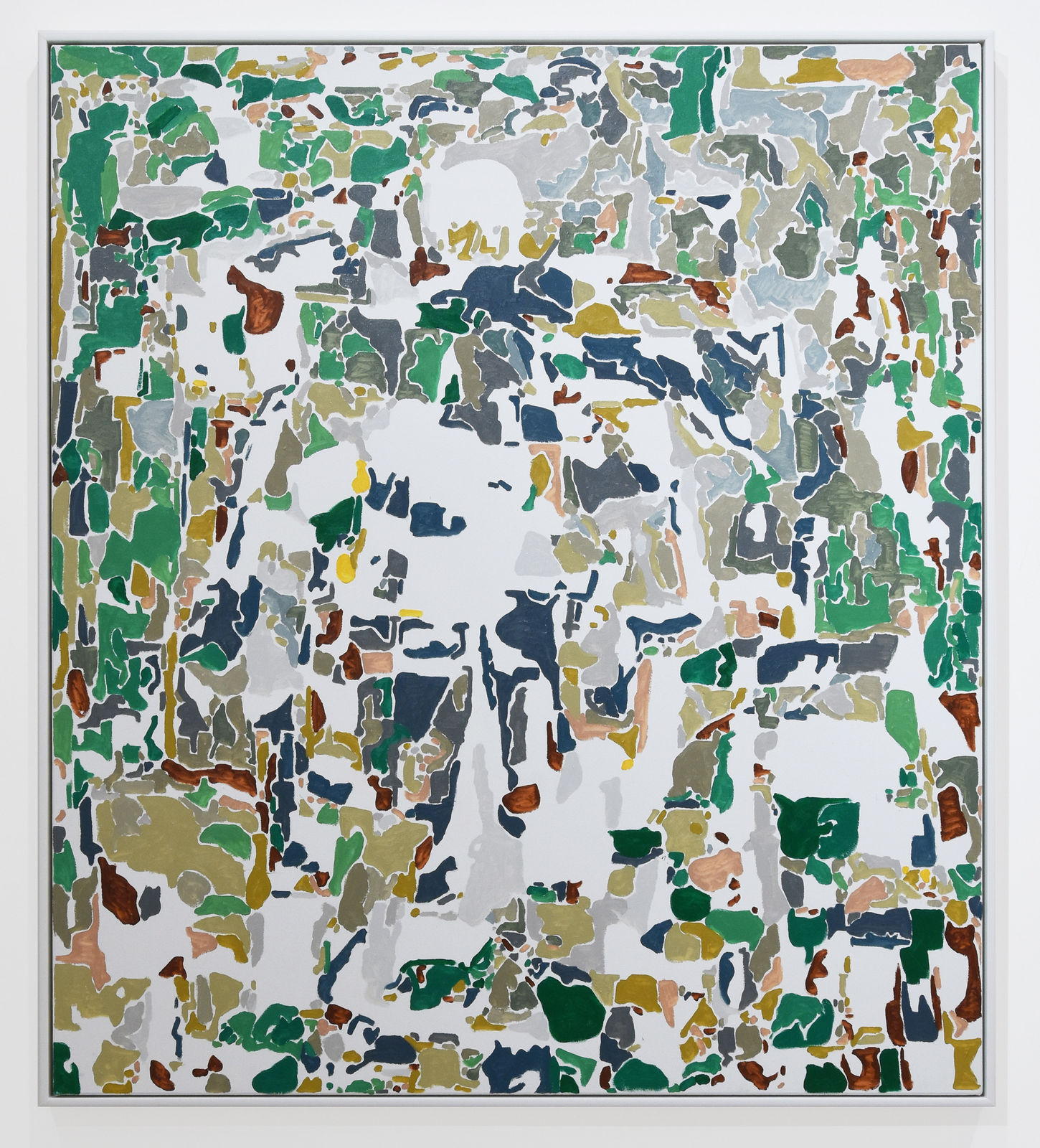 Simon Ingram, Untitled No. 7 (Painterly Realism of a Boy with a Knapsack – Colour Masses in the Fourth Dimension), 2023