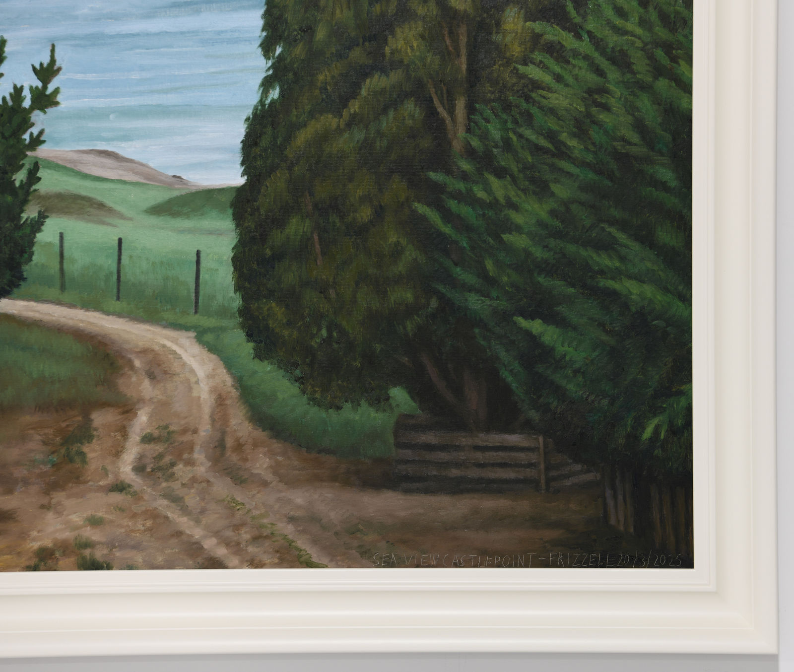 Dick Frizzell, Sea View Castlepoint, 2025