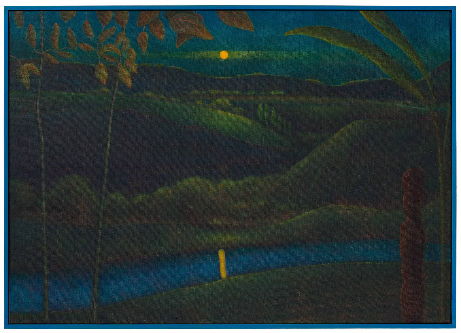 Graham Fletcher, Twilight’s Edge (Lone Figure), 2022