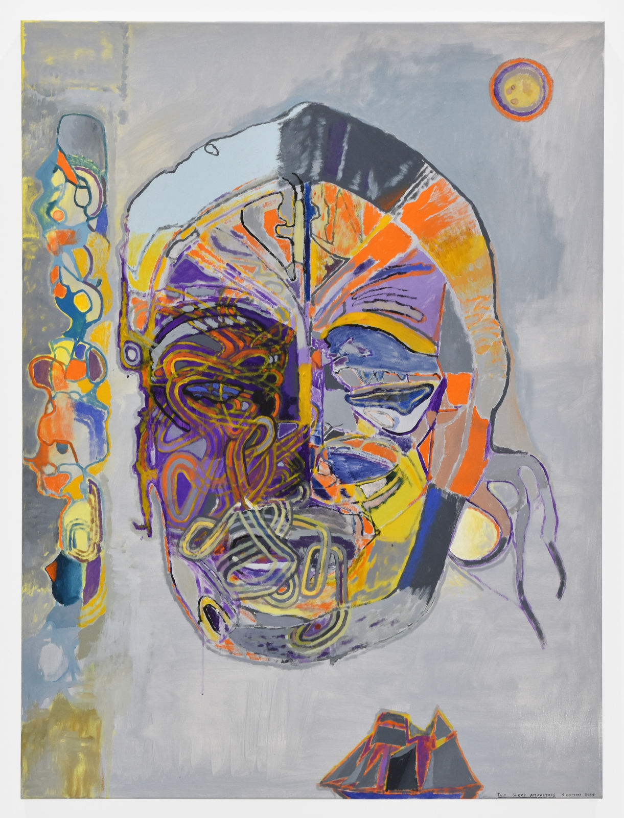 Shane Cotton, The Great Attractors, 2024