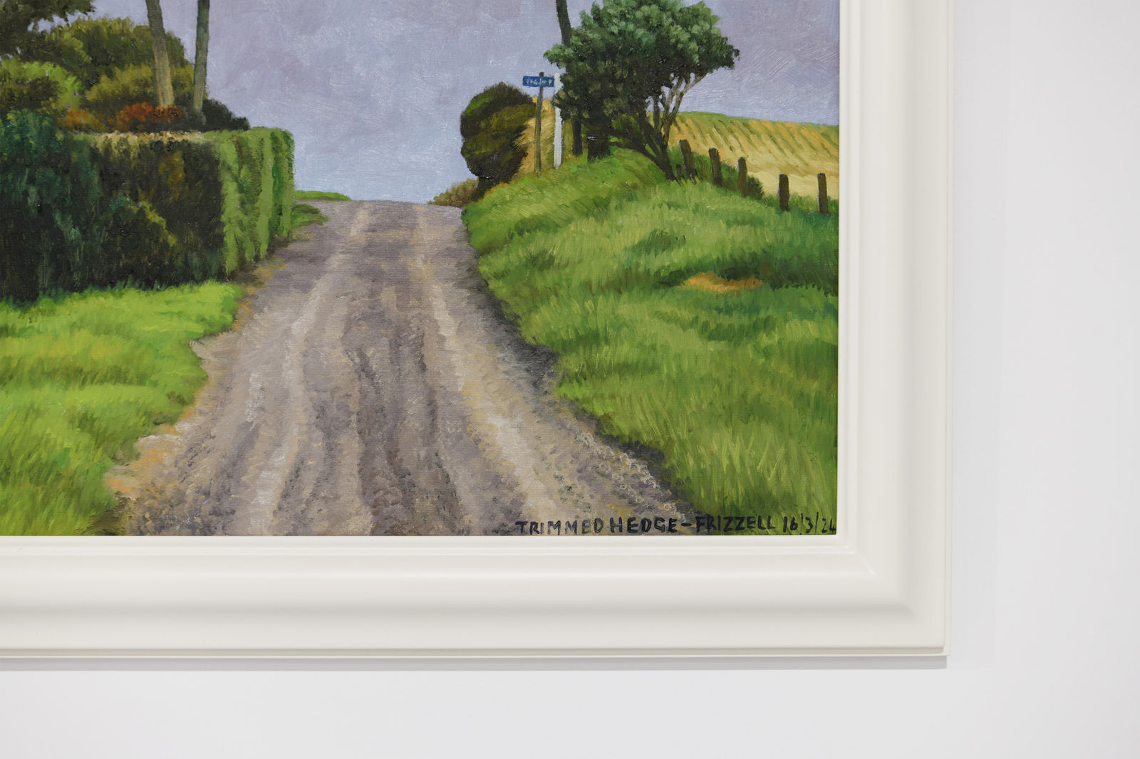 Dick Frizzell, Trimmed Hedge, 2024