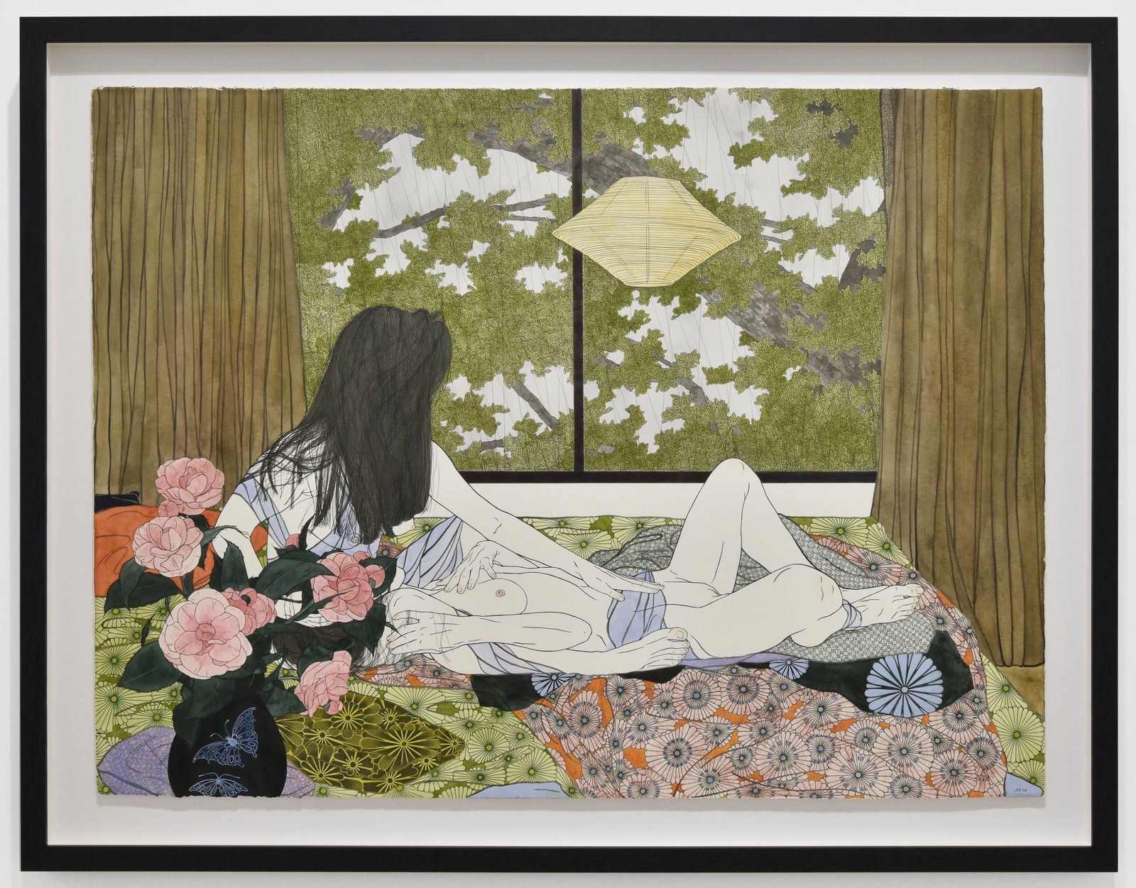 Aiko Robinson, I reach for you as we gaze upon long rains falling, 2024