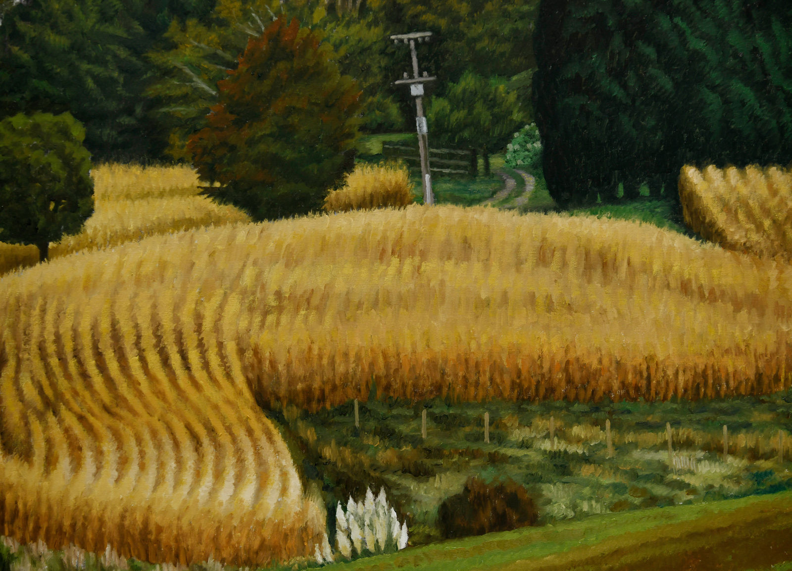 Dick Frizzell, Corn, 2024-25