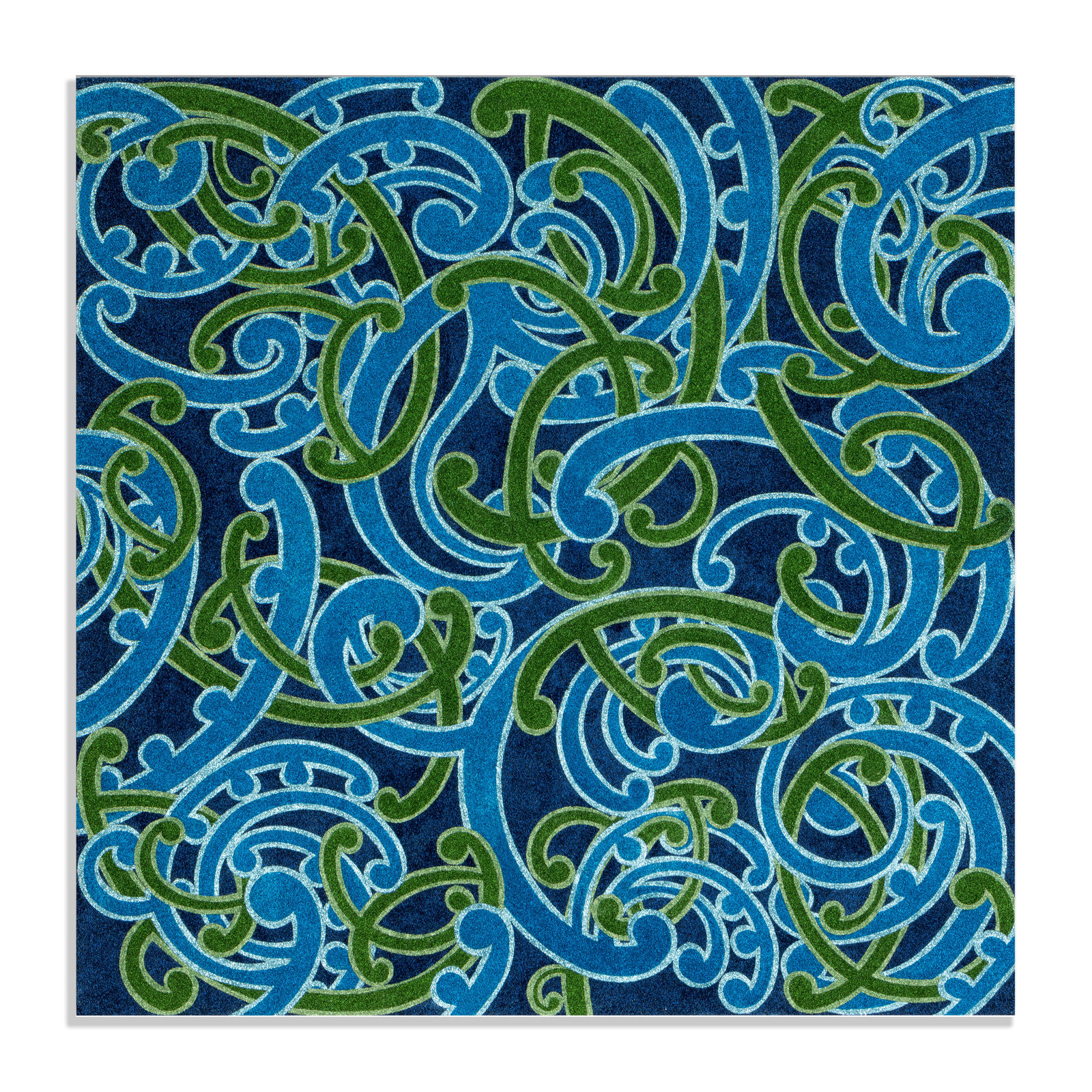 Reuben Paterson, When the Sky meets with She, 2023