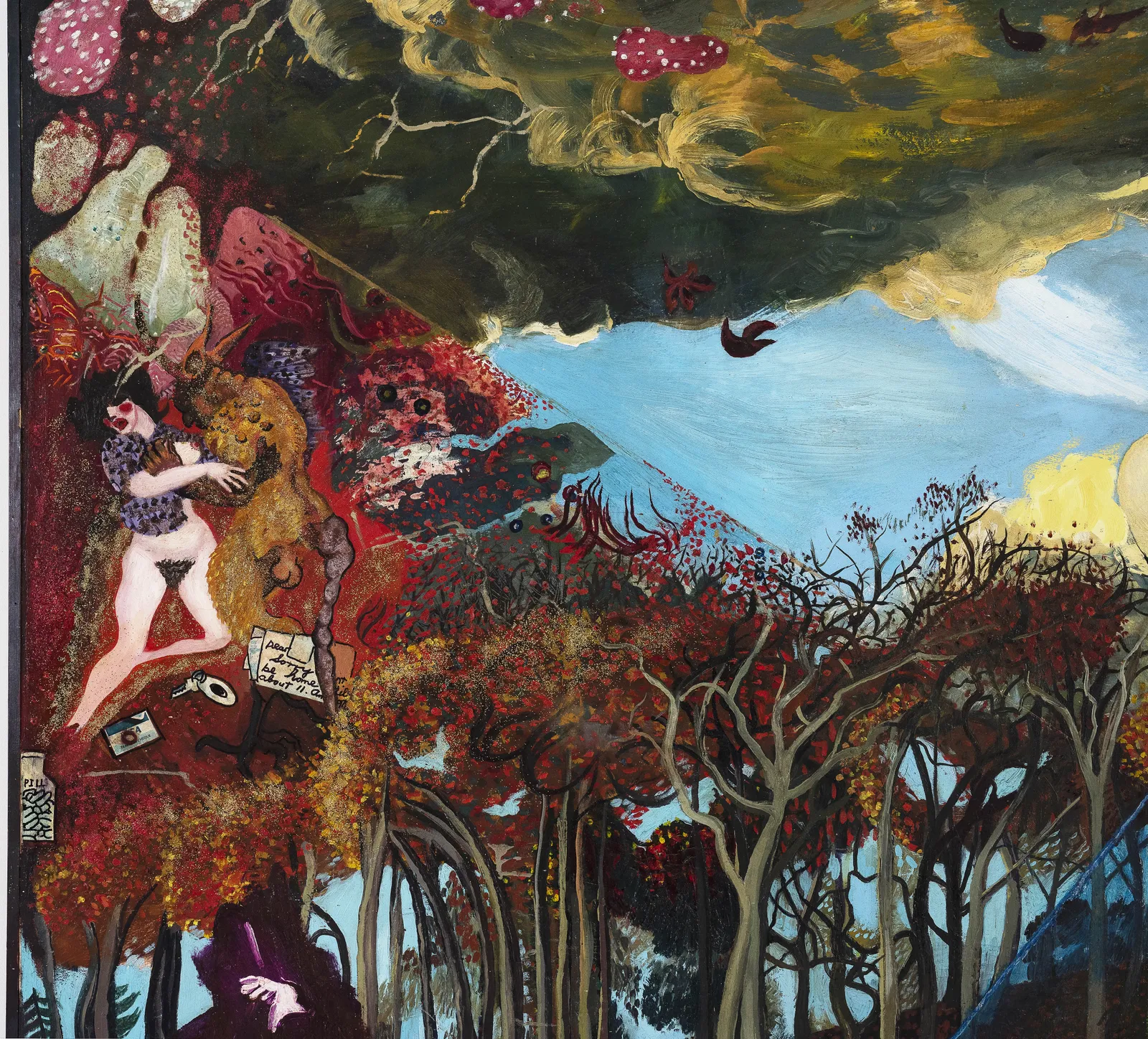 Jacqueline Fahey, The car as the erotic machine in the domain, or sacred and profane love, 1981 - 1982