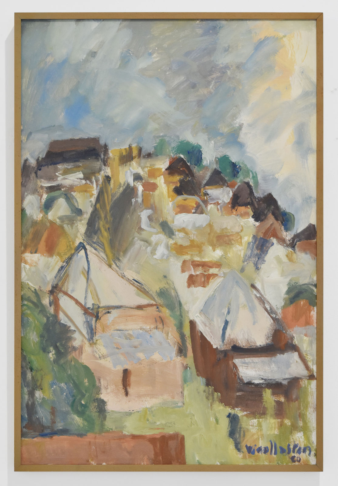 Sir Mountford Tosswill Woollaston, View from 56 Wanganui Avenue, Herne Bay, 1980