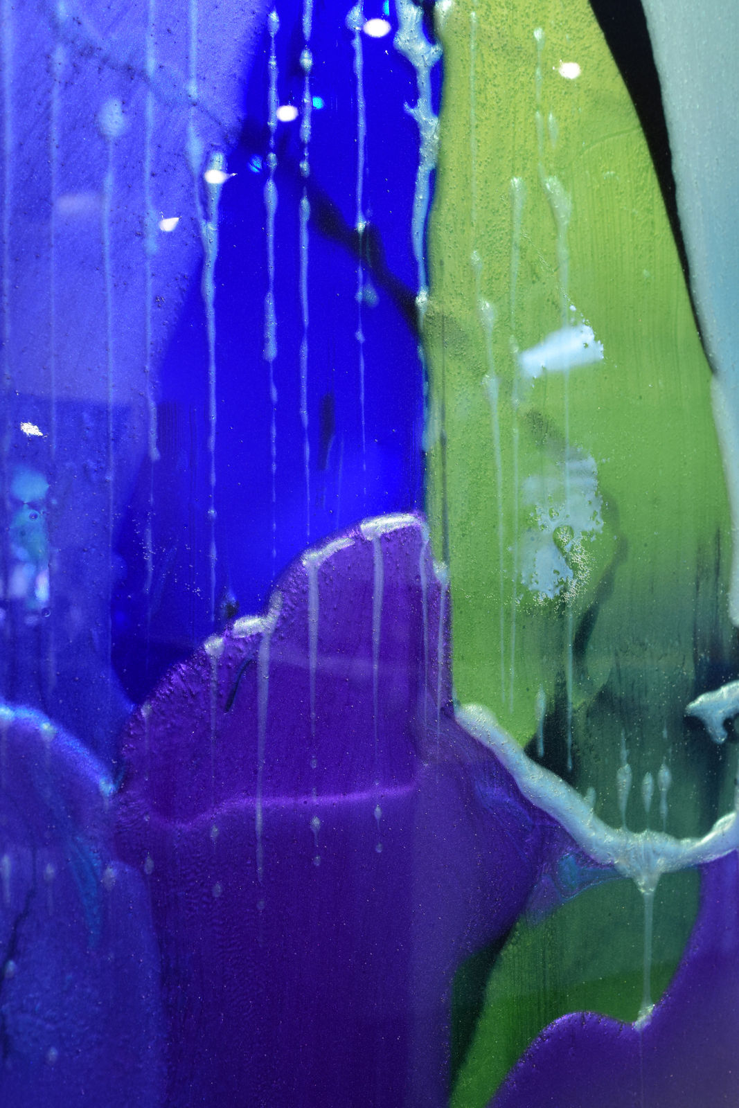 Dale Frank, In the dark the drunken ghosts of masturbations past, 2021