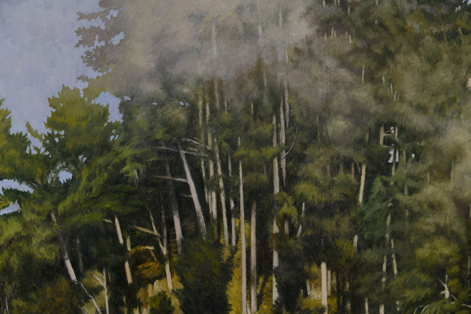 Dick Frizzell, Misty Hillock, 2025