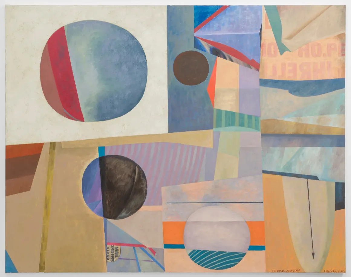 Dick Frizzell, The Luminiferous Ether, 2025