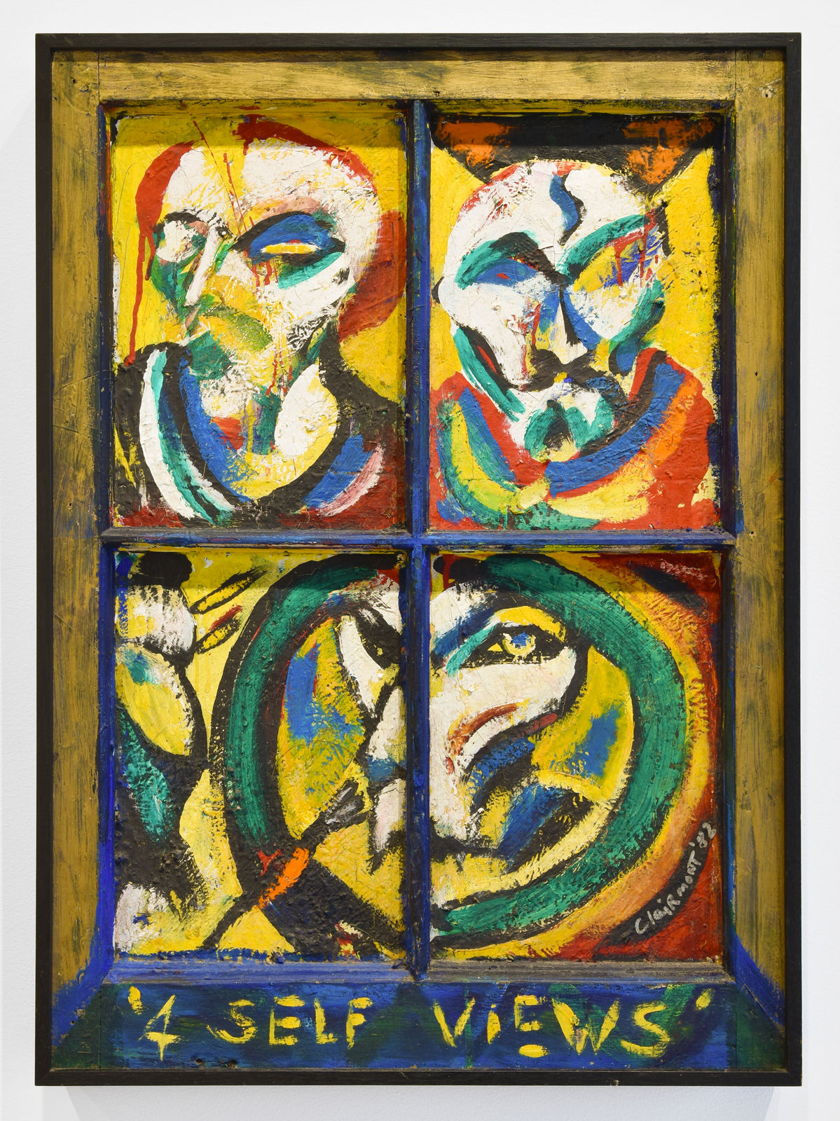 Philip Clairmont, 4 Self Views, 1982