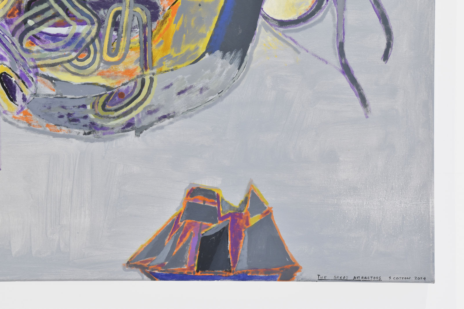 Shane Cotton, The Great Attractors, 2024