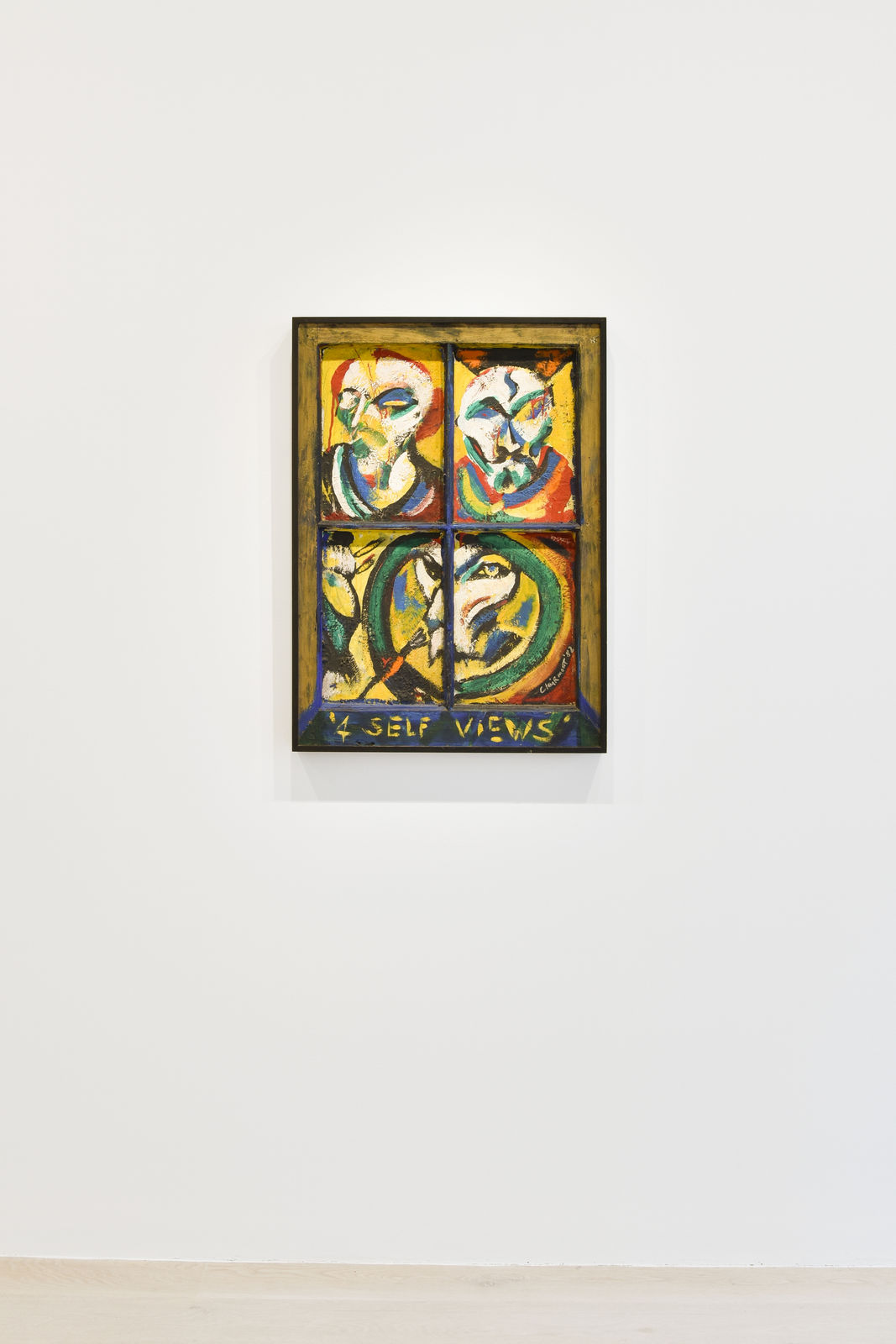 Philip Clairmont, 4 Self Views, 1982