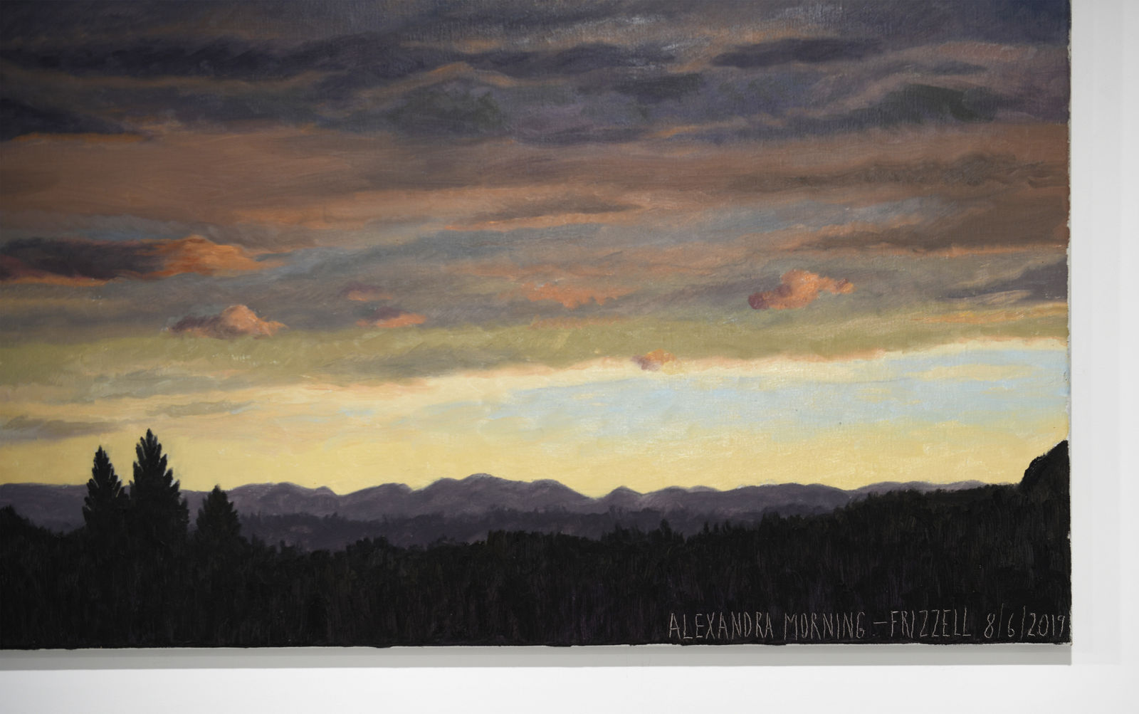 Dick Frizzell, Alexandra Morning, 2019