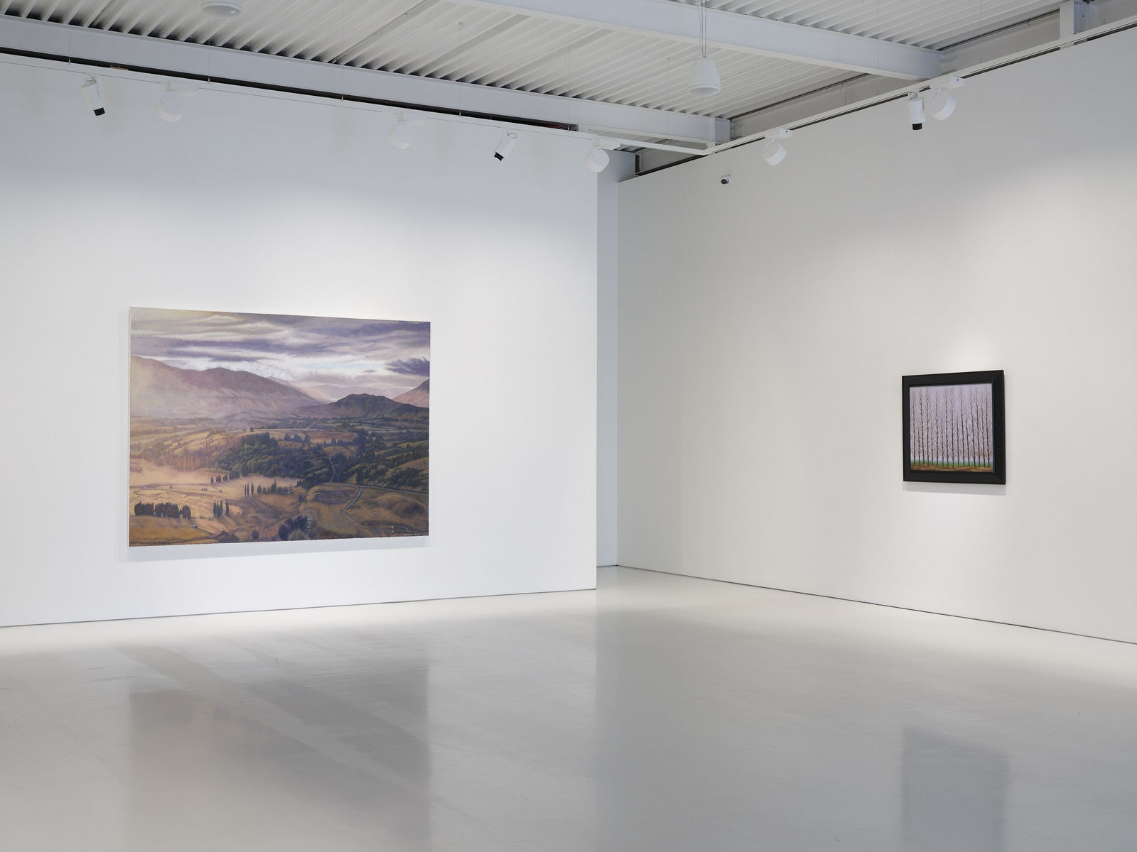 Dick Frizzell, Winter. Earnscleugh Road, 2025