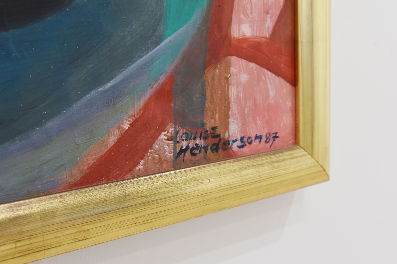 Dame Louise Henderson, Untitled [Still life with vase], 1987