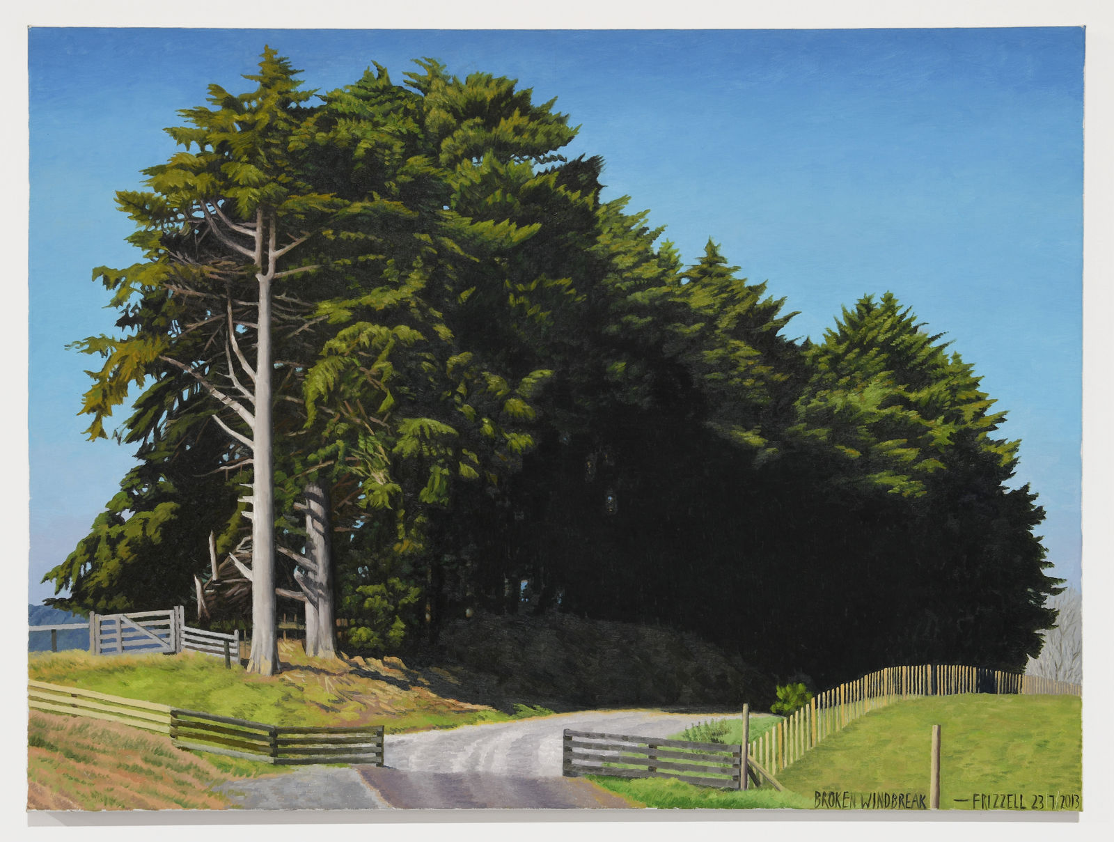 Dick Frizzell, Broken Windbreak, 2013