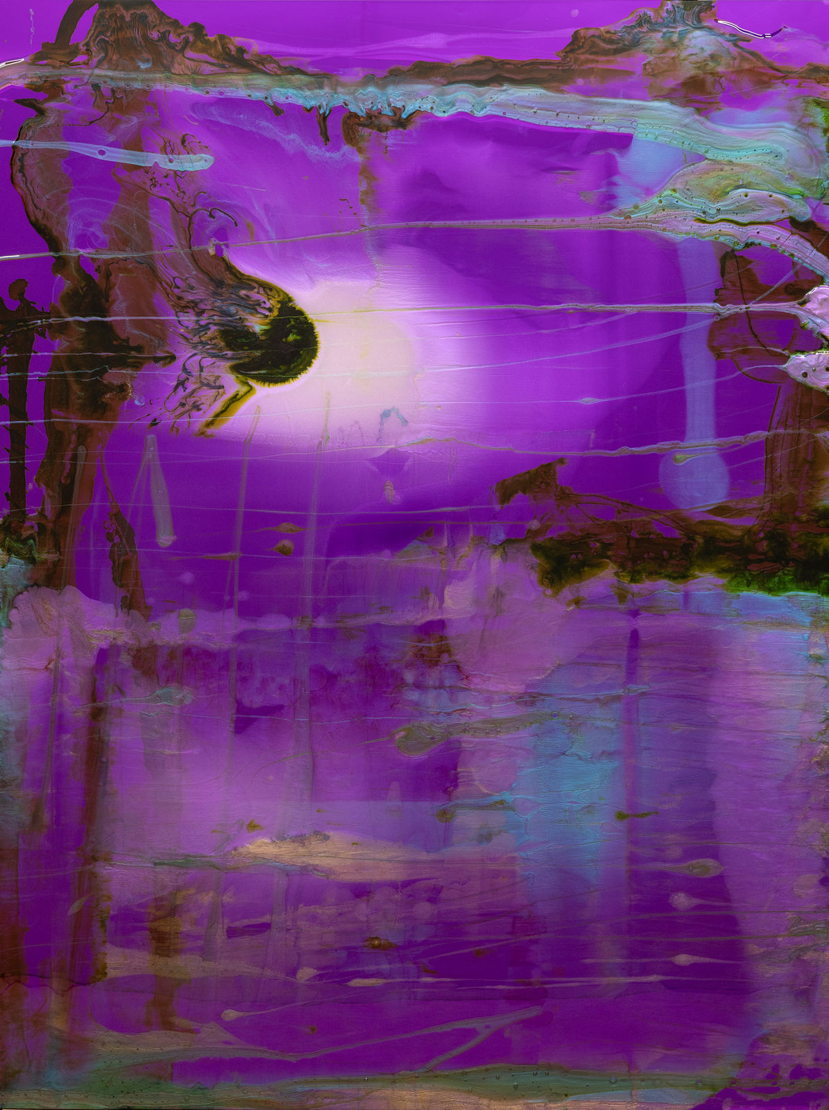 Dale Frank, She said she was lonely, she said she was empty, 2024