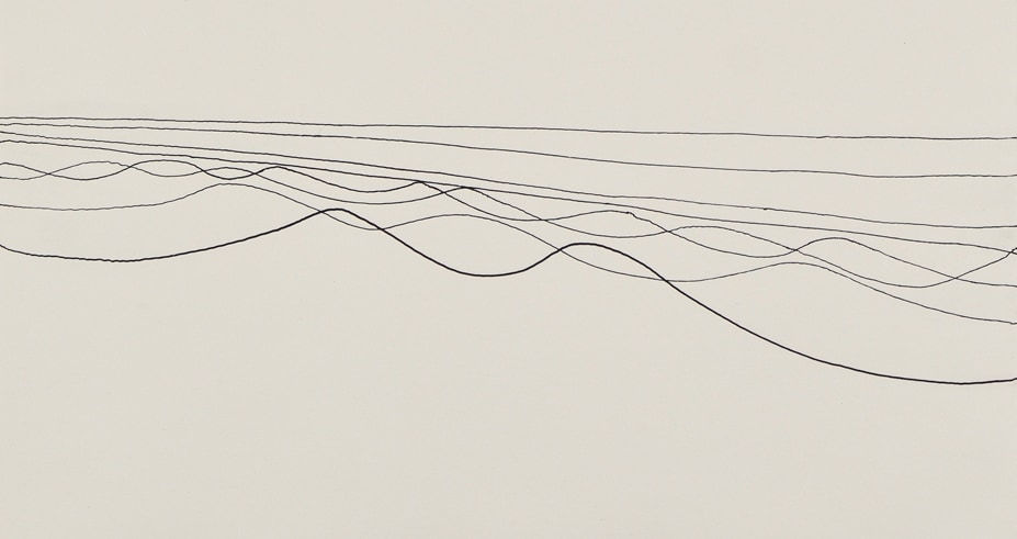 Wilhelmina Barns-Graham, 8 Lines II, 2001