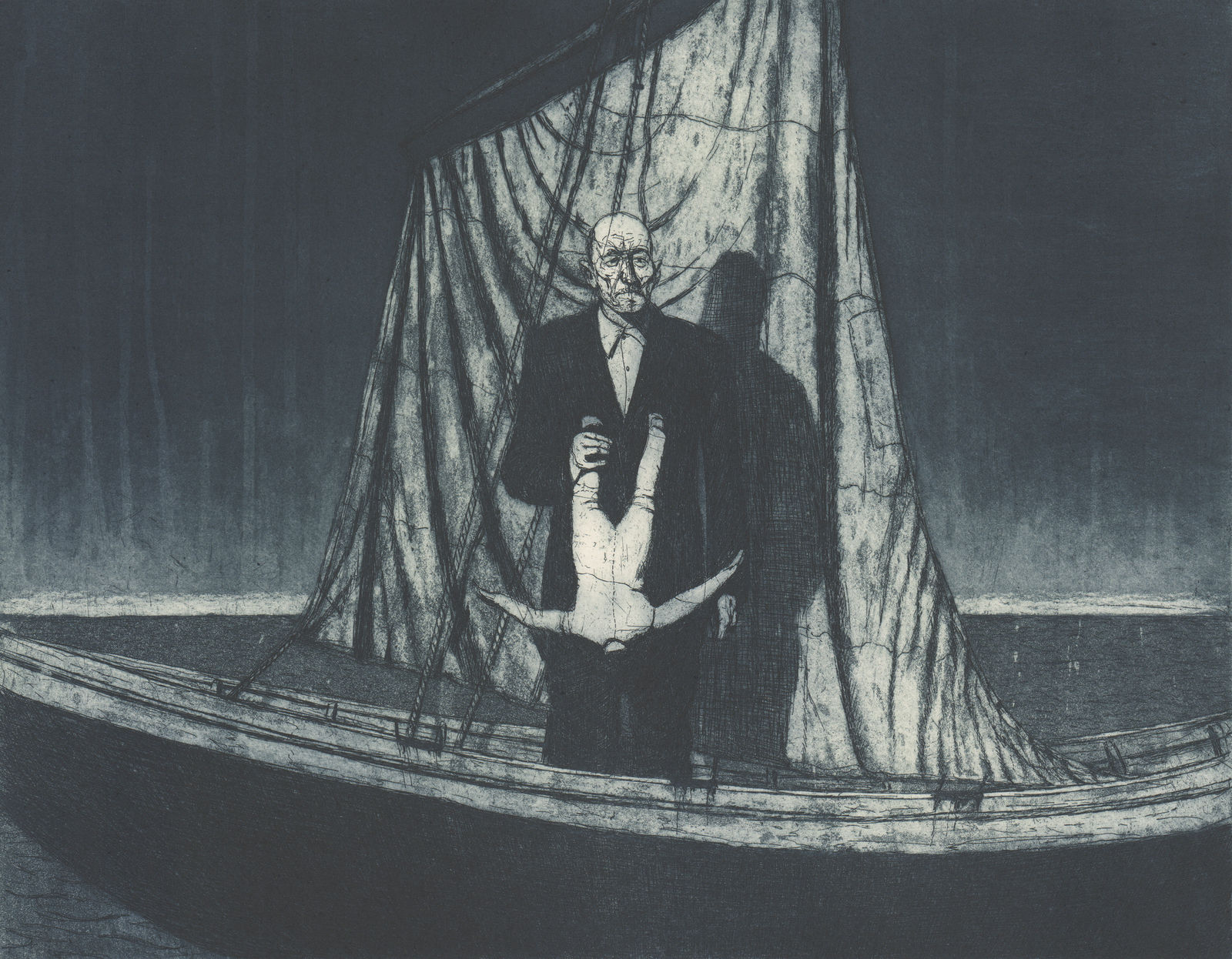 Ken Currie, Sea Story, 2025