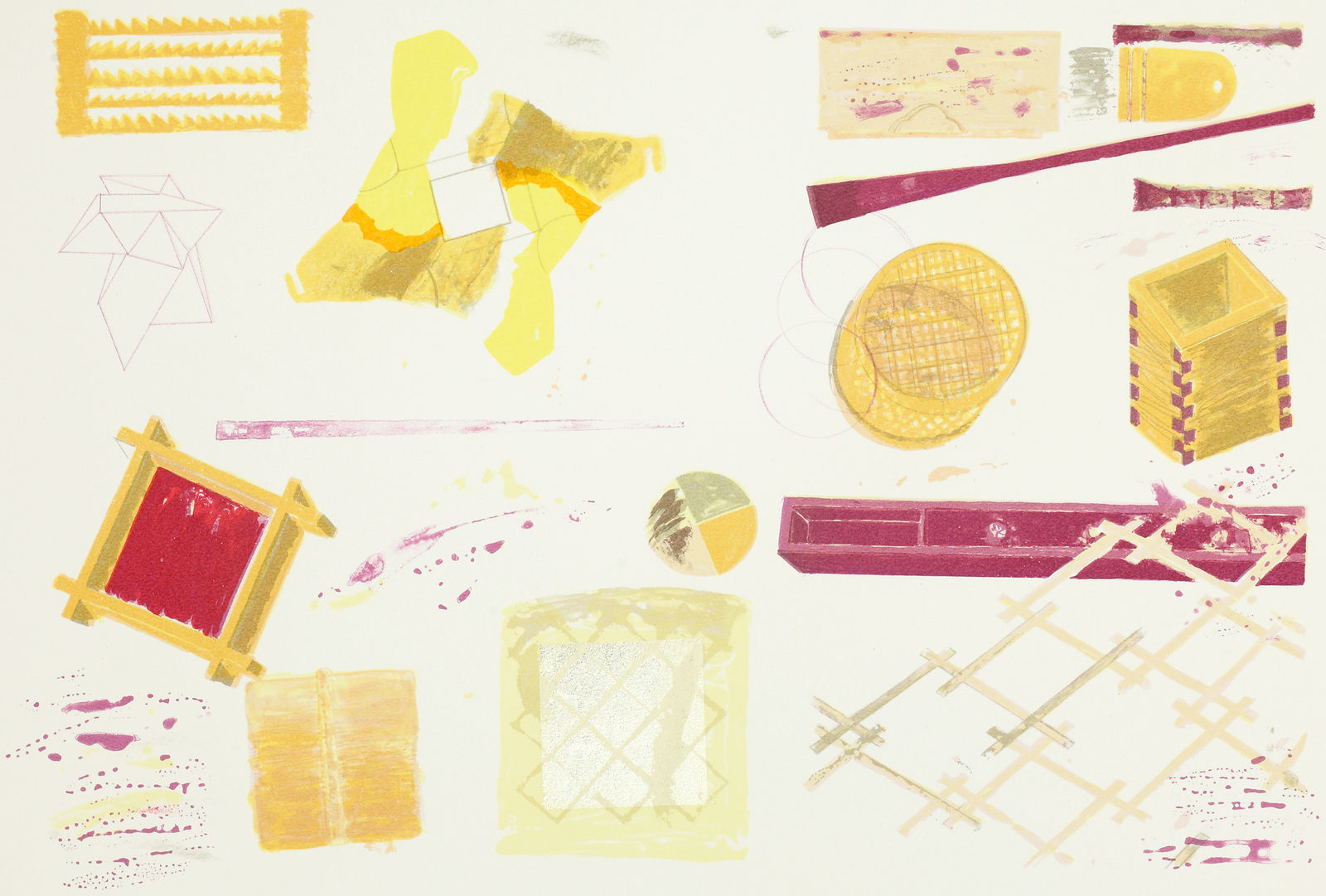 Elizabeth Blackadder, Still Life with Boxes, 2001