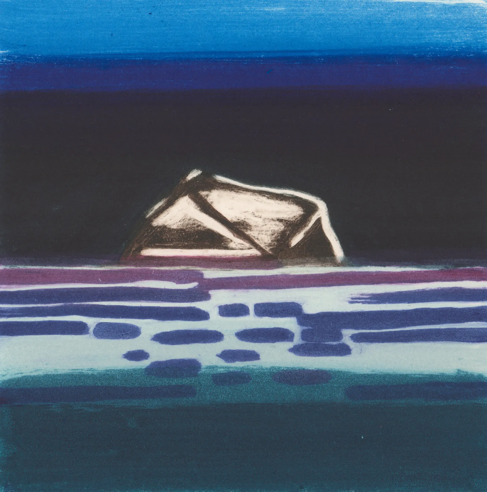 Barbara Rae, Iceberg - Baffin Bay, 2018