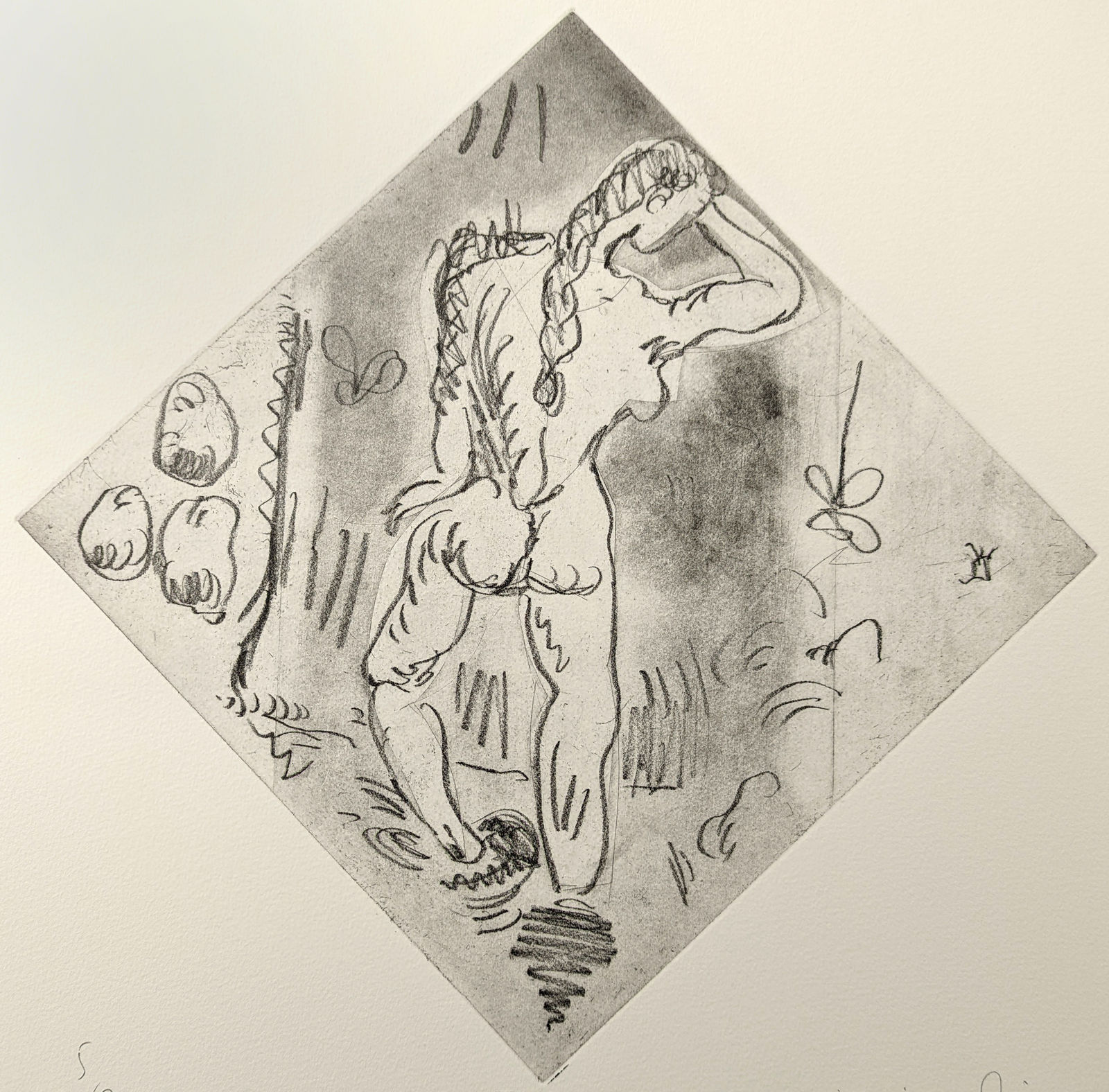 Adrian Wiszniewski, Bather One (II), Sex and Matisse, 1993