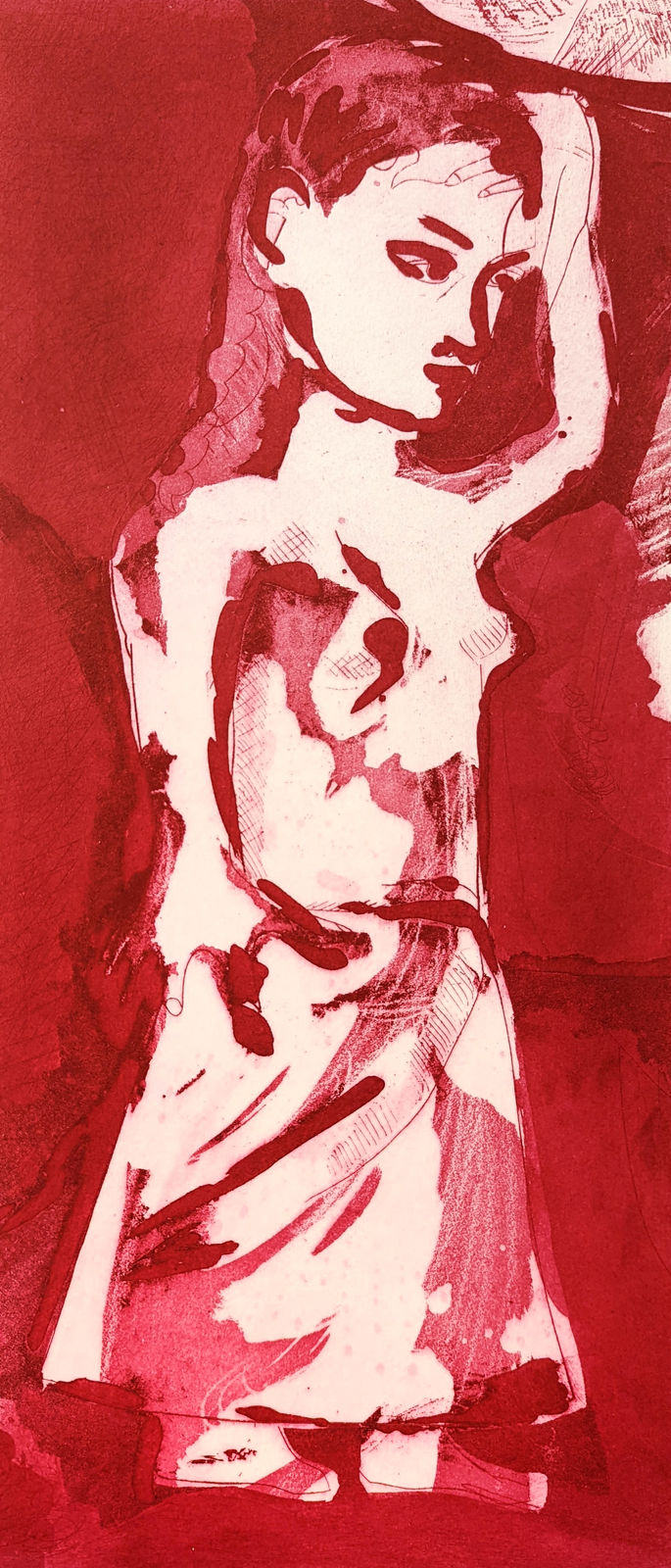 Adrian Wiszniewski, Caryatid, 2001