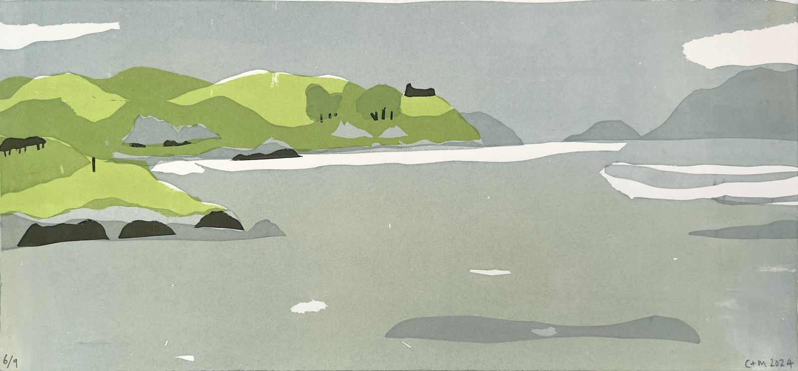 Martha and Catherine Orbach - Printwalks, The Broch, 2024