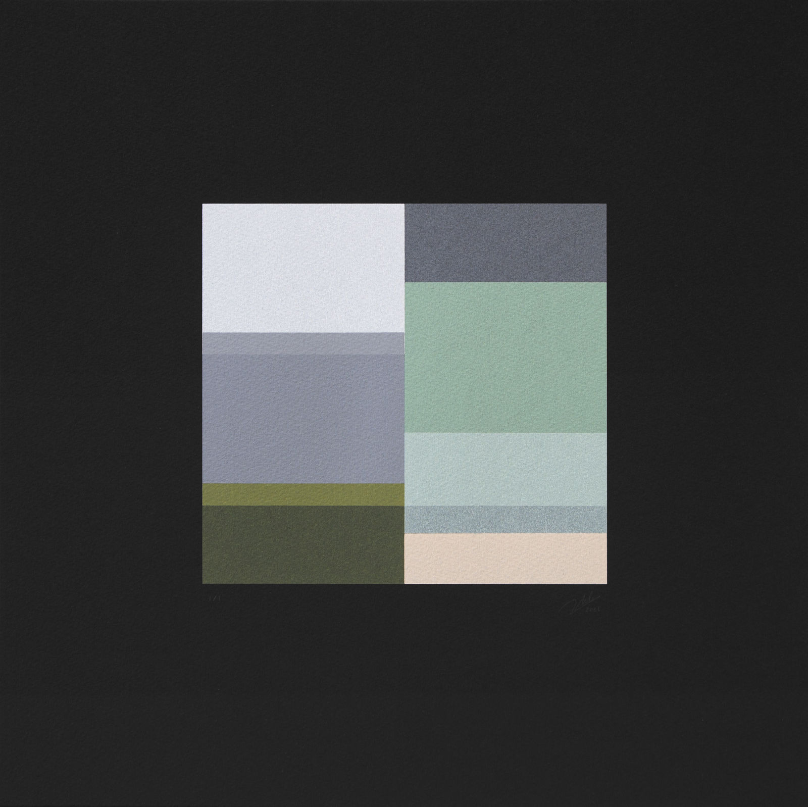 Richard Marsden, Mirror (Square), 2021