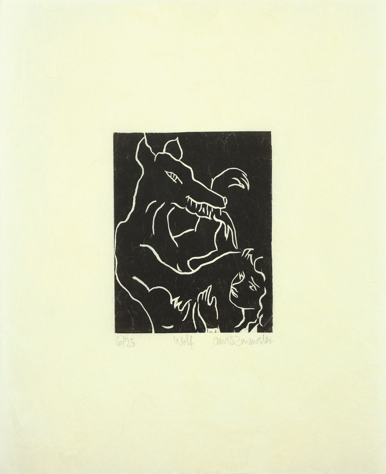 Adrian Wiszniewski, Wolf, The Girl, the Boy and the Hag, 2007