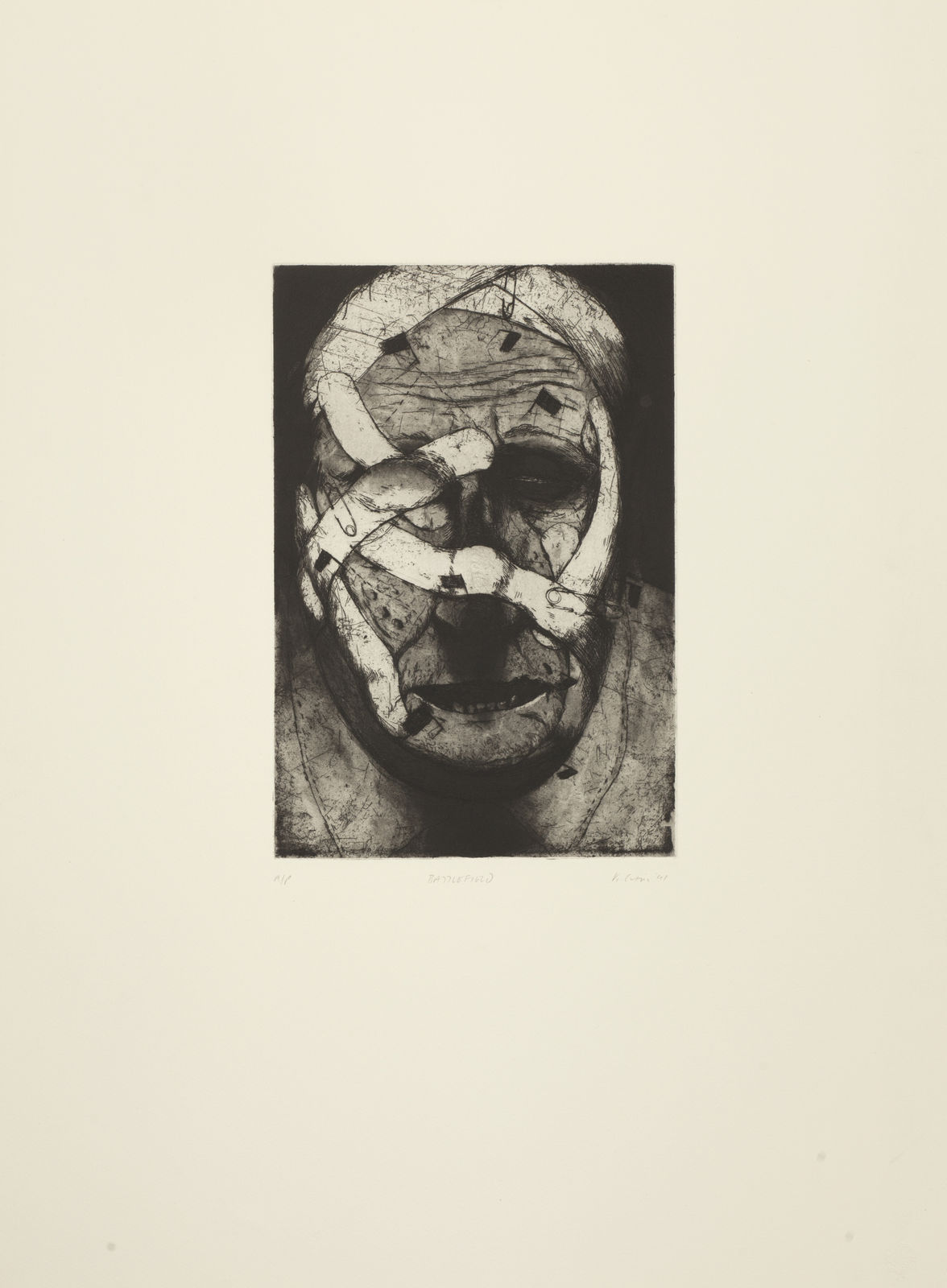 Ken Currie, Battlefield, 1991