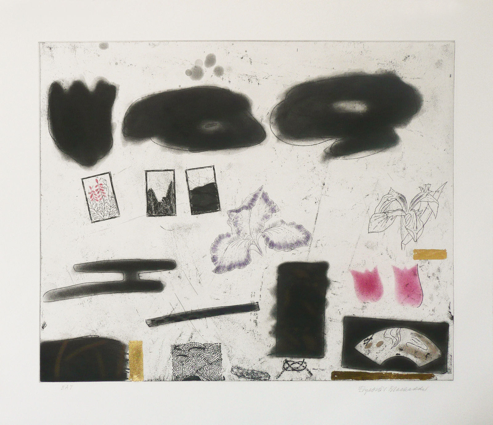 Elizabeth Blackadder, Still Life with Iris, 1988