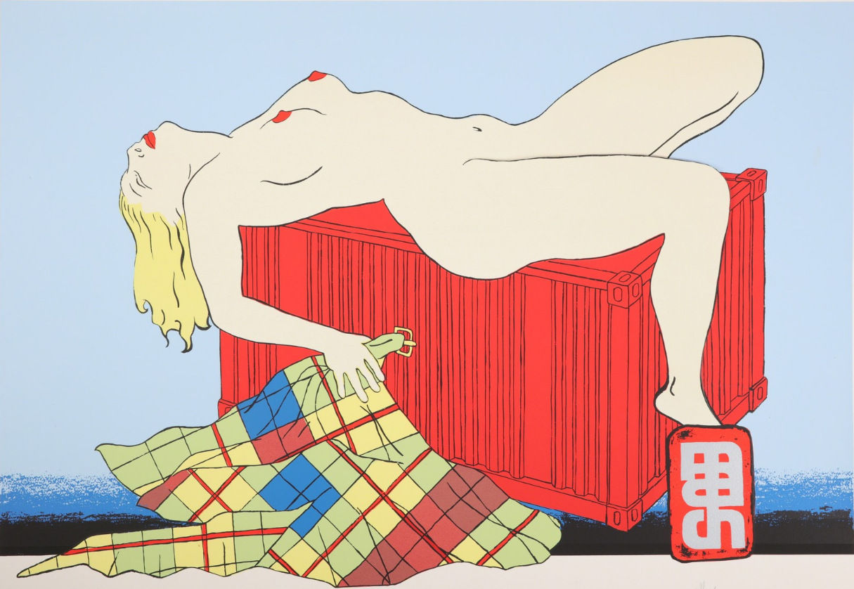 David Mach, Tartan, 1994