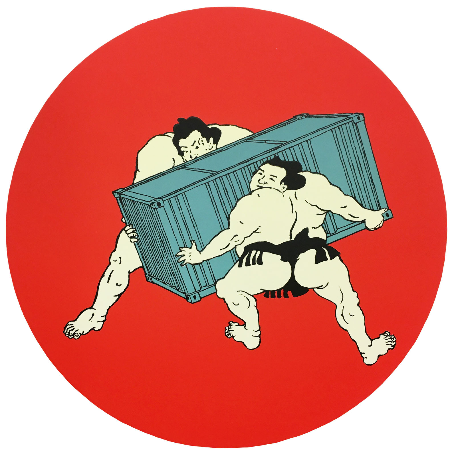 David Mach, It Takes Two (small), 1994