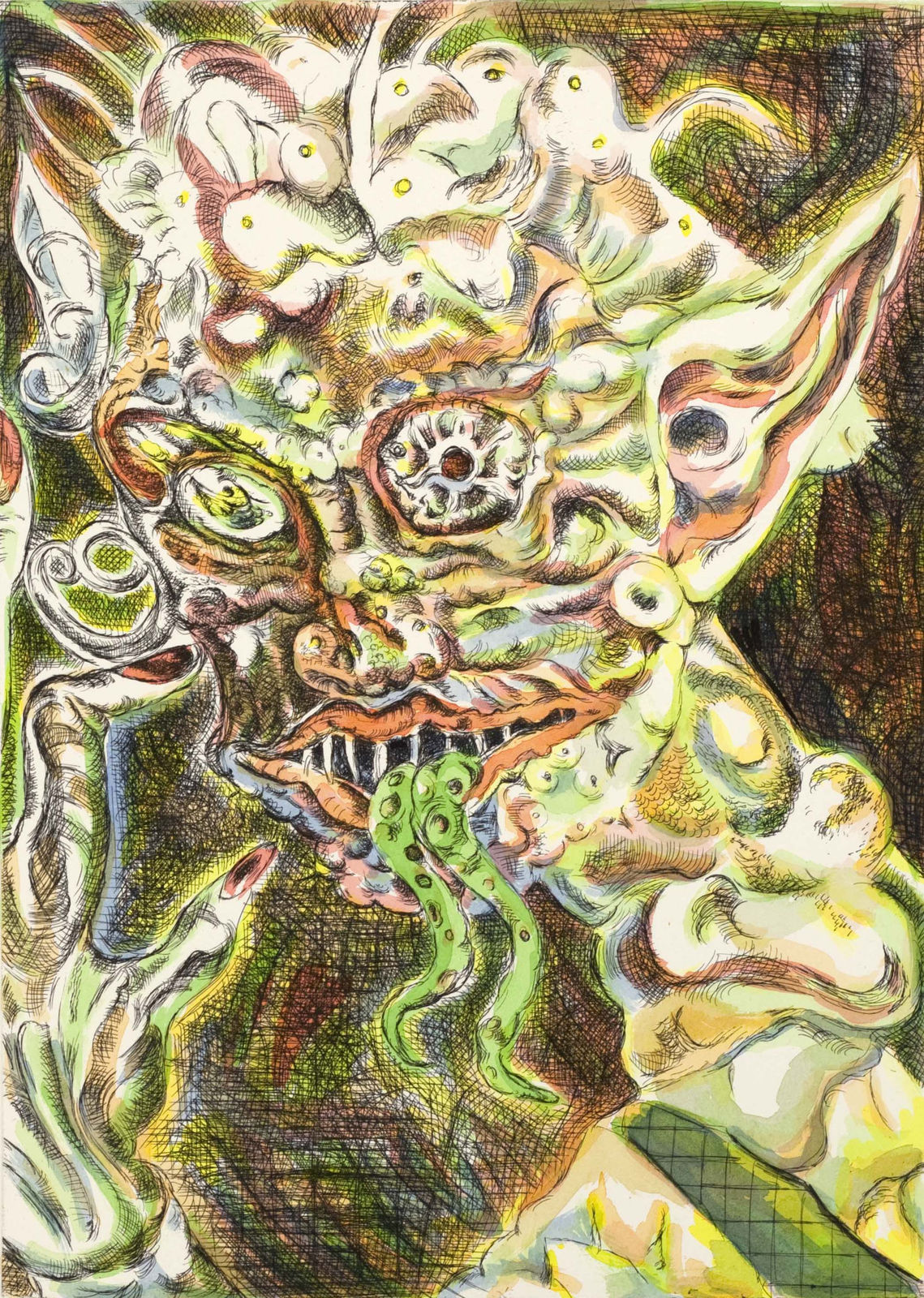 Adrian Wiszniewski, The Hag, 2007